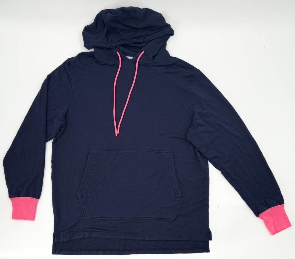 Jambys House Hoodie Sweater Mens Small Navy Pullover HOoded Long Sleeve Pocket